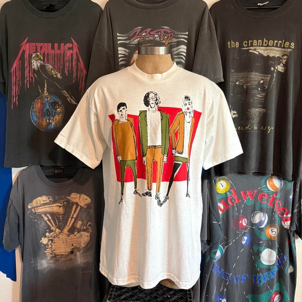 Vintage 1990s New with tags Rare The Muffs Band T-shirt
